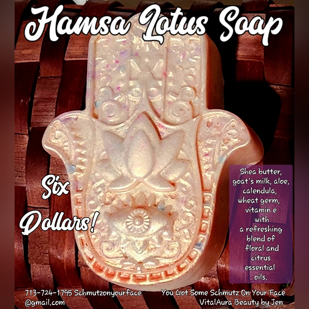 Hamsa Lotus Soap